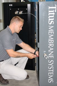 Employment3 Employee working on a Titus Air System