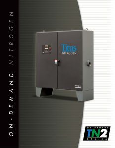 Fluid Aire Dynamics TN2 Series On-Demand Nitrogen Generation