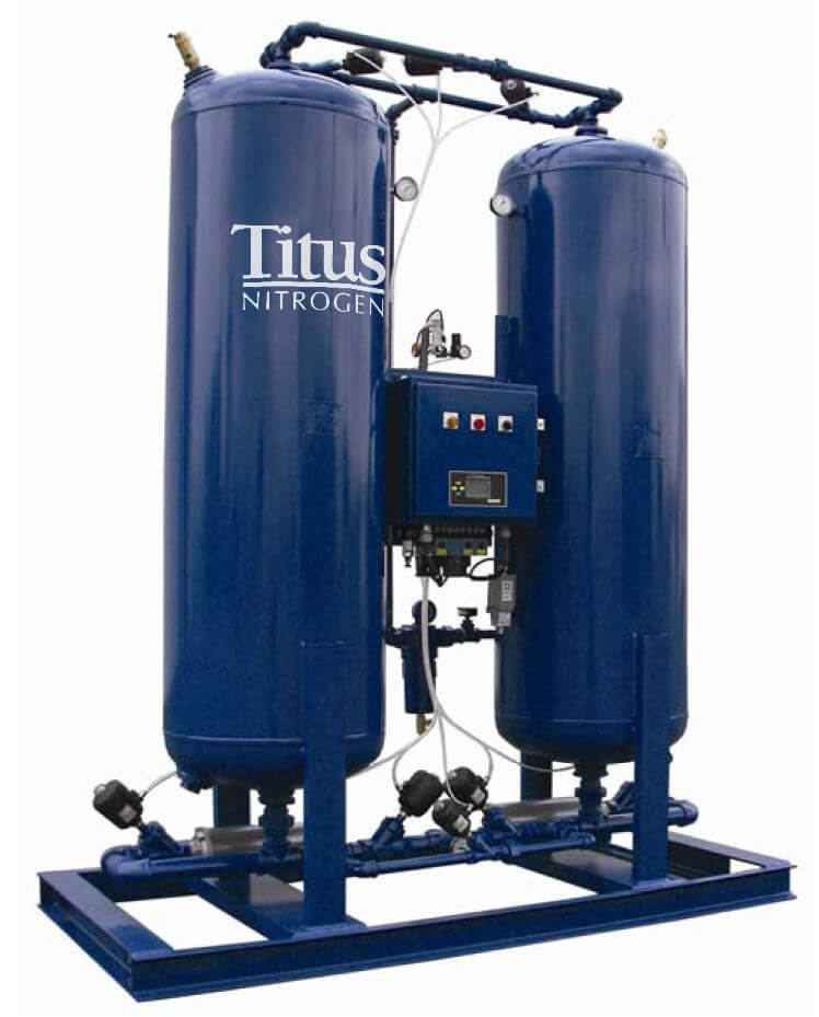 Fluid Aire Dynamics System Pressure Swing Adsorption Nitrogen Generator