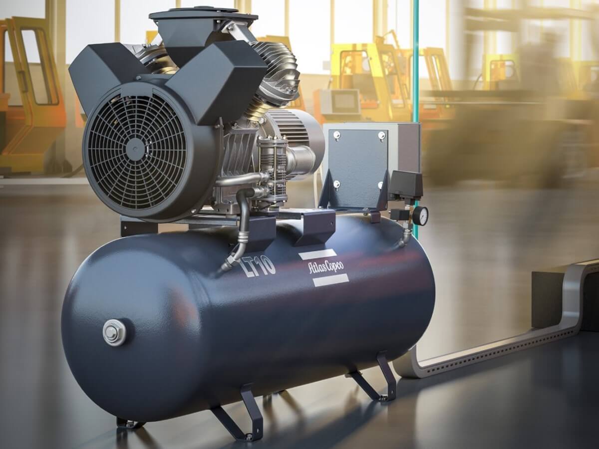 Atlas Copco oil free reciprocating air compressor