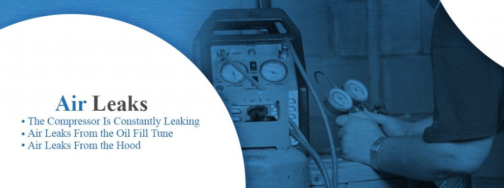 What to do if your industrial air compressor leaks