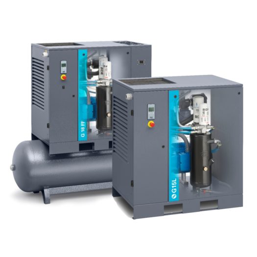 Atlas Copco - Lubricated Rotary Screw Compressor - GX Series