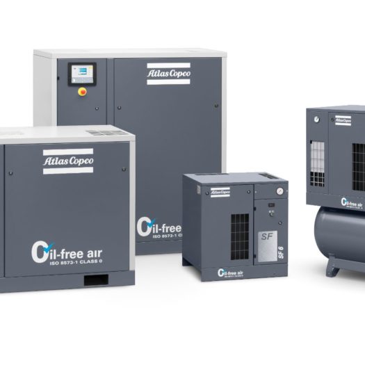 Atlas Copco Oil-Free Scroll Compressor - SF Series Options