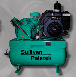 Sullivan-Palatek Lubricated Reciprocating Air Compressors SPDO Series