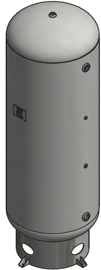 vertical air receiver tanks svpg