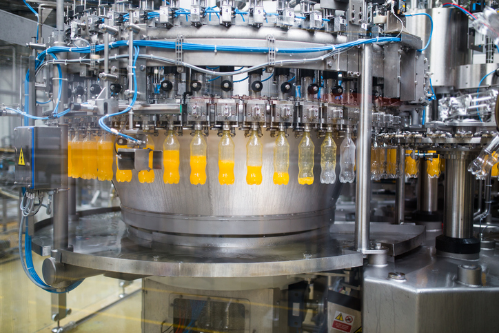 processing and bottling soda