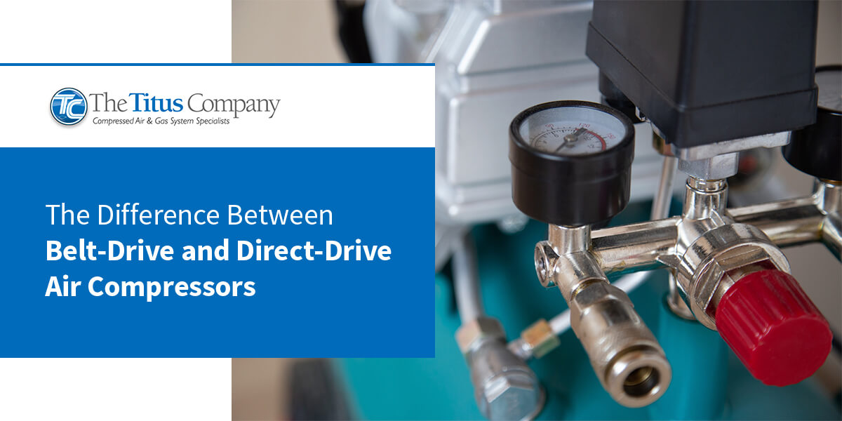 The Difference Between Belt-Drive and Direct-Drive Air Compressors