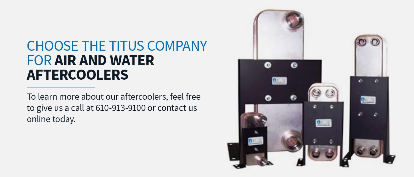Choose The Titus Company for Air and Water Aftercoolers