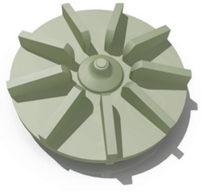CCL UCL Lined Impeller