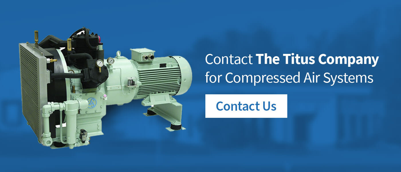 Contact The Titus Company for Compressed Air Systems