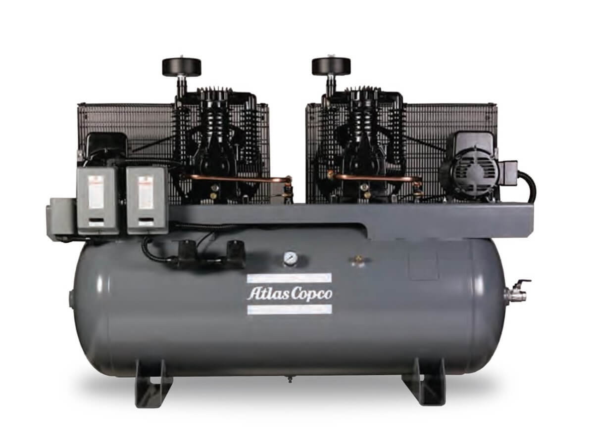 Atlas Copco AR duplex commercial piston compressor