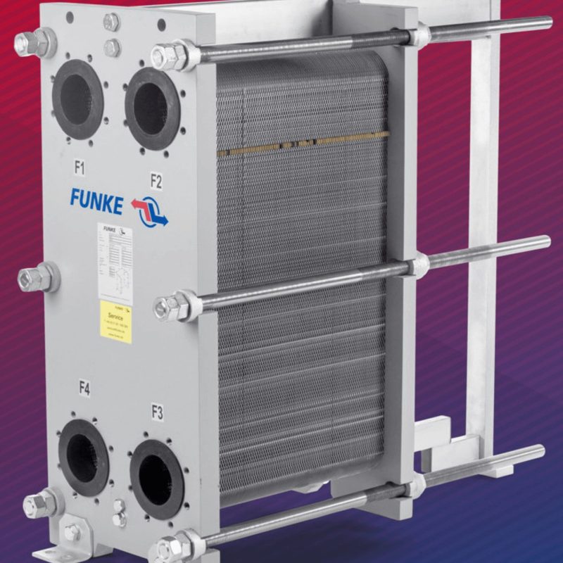 funke gasketed heat exchanger side